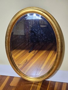 Bombay Company Italian Goldleaf Oval Wall Mirror