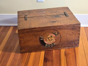 Antique Arm & Hammer Soda Advertising Wood Crate