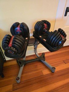 Bowflex SelectTech 552 Adjustable Dumbbell Pair with Stand