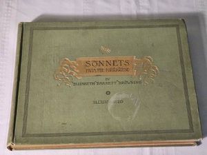 1886 Elizabeth Barrett Browning Sonnets from the Portuguese Illustrated Book
