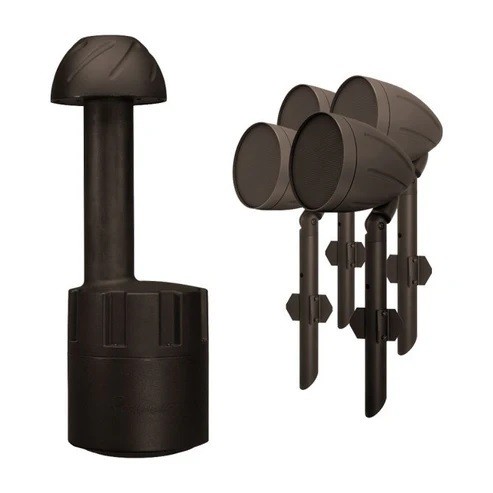 Rockustics NEW IN SEALED BOX Solaris Music Garden Outdoor Weatherproof Landscape Speaker System - Subwoofer and (4) Satellite Speakers