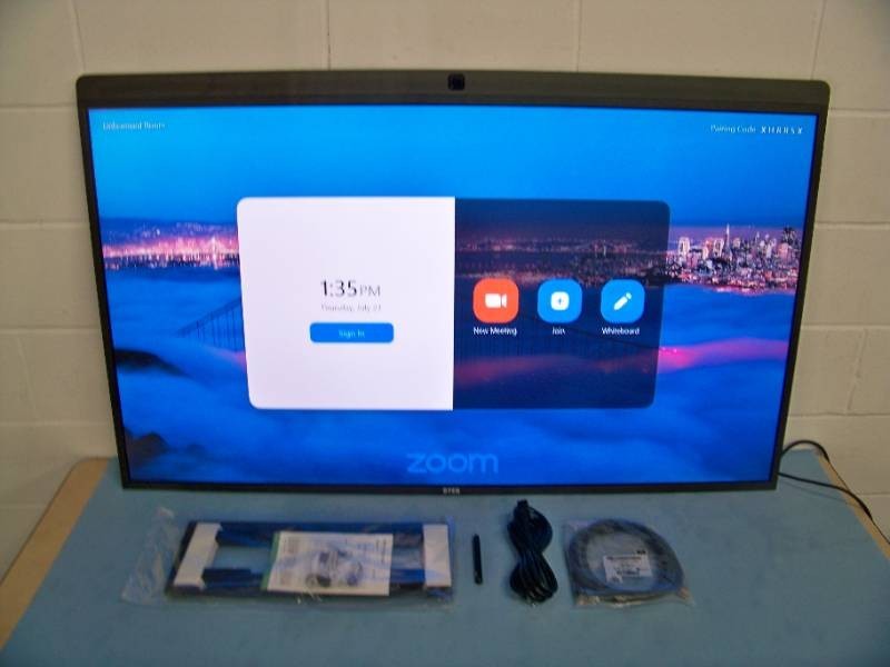 55 DTEN D7 4K TouchScreen (Touch Screen) Interactive Whiteboard Display  Monitor  Television w Built-in Android OS & Camera