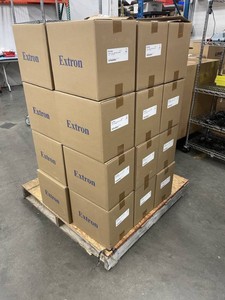 LARGE LOT (22) NEW Extron Cable Cubby Modular Furniture-Mounted Cable & AV Connectivity Enclosures