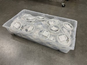 LARGE LOT of NEW Liberty  Panel Crafters 10 Pro Audio Cables with 3.5mm Stereo TRS and Dual RCA Connectors - 75 Cables