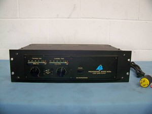 AB International Professional Series 9420a Vintage Heavy-Duty 2-Channel Pro Power Amplifier  Amp