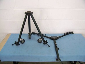 (2) Tripod Spreaders on Wheels, Bogen and Weifeng