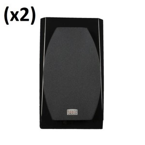 (2) Phase Technologies (SoundTube) PC 1.5 Premier Collection Two-Way Bookshelf Speakers - High Gloss Black - NEW IN BOX