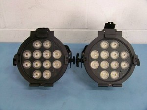 (2) Chauvet DJ SlimPAR Pro H USB High-Power, Low-Profile Hex-Color LED Wash Lights