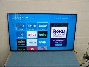 65 Element Roku TV E4SW6518RKU 4K Ultra HD SMART LED TV  Television featuring an integrated Roku TV streaming platform