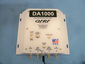 QFRF DA1000 1 Ghz High-Power Wall Mount Distribution Amplifier