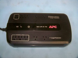 APC Back-UPS ES 750 Uniterruptible Power Supply and Surge Protection