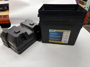 Lot of 2 Camco Battery Boxes