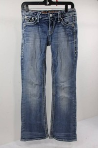 Rock Revival Anzelie Embellished Jeans Size 26