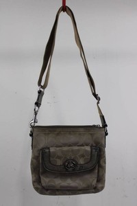 Coach Signature Fabric Shoulder Crossbody Bag