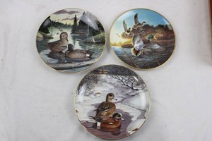 1988 Waterfowl Collector Plates - Knowles & W.S. George (Lot of 3)