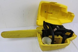McCulloch Gas-Powered Chainsaw With Hard Carrying Case