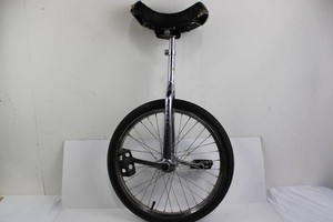 Unicycle With Adjustable Seatpost and Pedals
