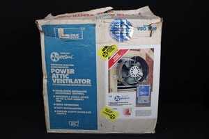 Leslie-Locke VSG100 VariableSpeed Power Attic Ventilator