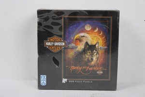 Harley-Davidson Majestic Sun 500-Piece Puzzle No. 81346 - 24 X 18 in (sealed)
