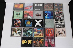 Rock CD Collection - Metallica, ACDC, Kiss & More Mixed Lot (cds may be scratched, not tested)