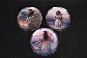 Bradford Exchange Journeys of the Soul Plates by Lee Bogle (Lot of 3)