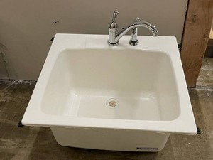 E.L. Mustee & Sons Model 10 Utility Tub With Faucet