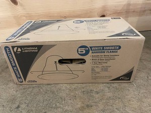 Lithonia Lighting 502MW 5in Recessed Light Trim - 6 Trims