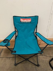 Makita Folding Outdoor Camp Chair With Cup Holder