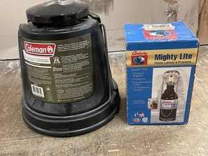 Coleman Quickpack & Century Mighty Lite Propane Lanterns Mixed Lot