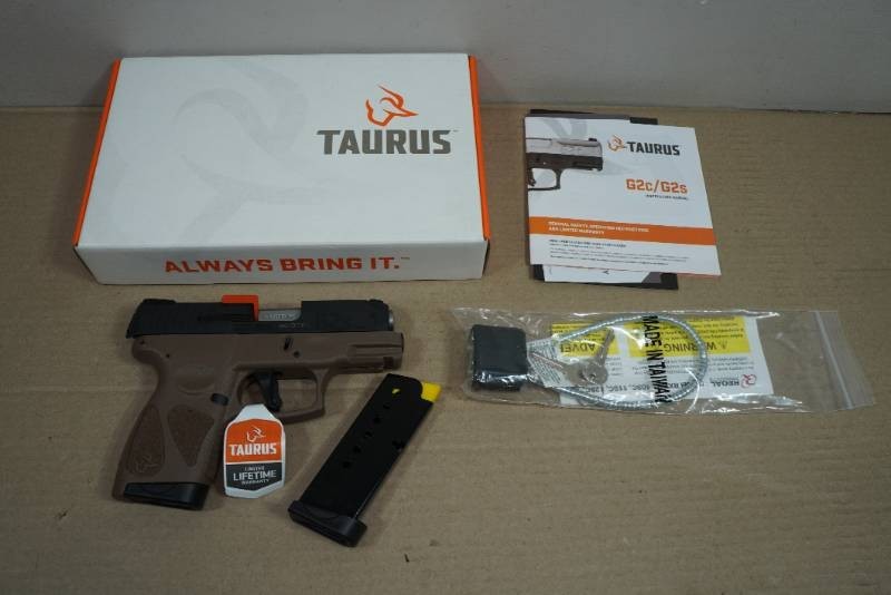 NEW Taurus G2S 9mm Semi-Auto Pistol - 2 Magazines