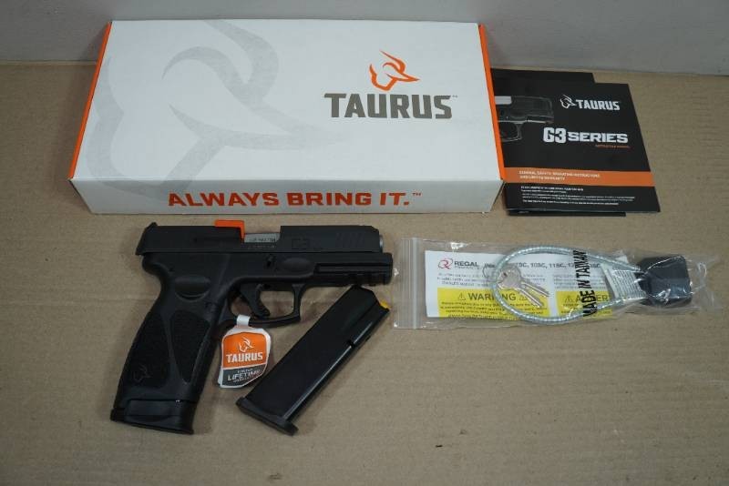 NEW Taurus G3 9mm Semi-Auto Pistol - 2 Magazines