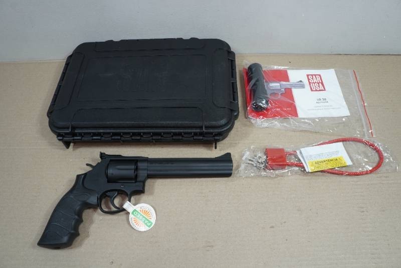 NEW SAR Firearms .357 Magnum.38 Special Double Action Revolver - 6 Barrel