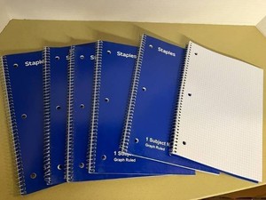Graph Ruled Notebooks