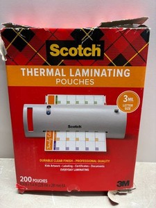 Scotch Thermal Laminating Pouches