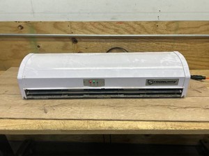$330 Strongway Air Curtain, 36in., 12 HP, 816 CFM, 2 Speeds, Includes Remote Control Setting 1 is non-functional