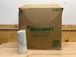 $43 SKILCRAFT Kitchen Towel Rolls Box of 25 $42.99