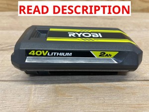 $139 Ryobi 40v Lithium-Ion 2.0 Ah Battery $138.99