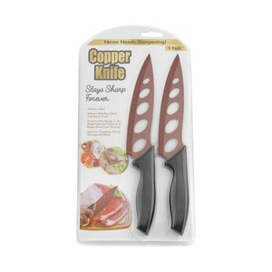 Copper Knife Set, Stainless Steel, 2 pk MSRP $84 (lot of 6)