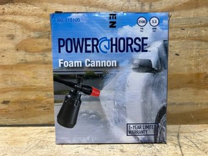 Powerhorse Foam Cannon, 2100 PSI, 5.3 GPM, 1-Liter Capacity