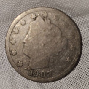 1902 Liberty V Nickel