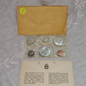 1965 Royal Canadian Silver Mint Proof Set, UNC