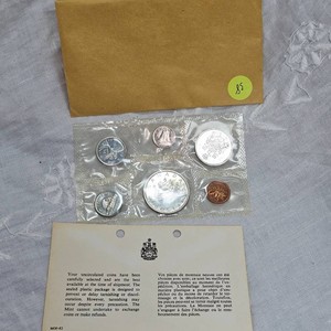 1965 Royal Canadian Silver Mint Proof Set, UNC