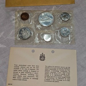 1965 Royal Canadian Silver Mint Proof Set, UNC