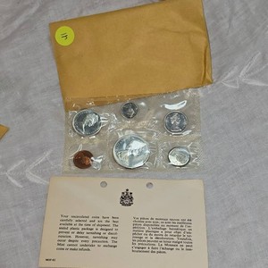 1965 Royal Canadian Silver Mint Proof Set, UNC