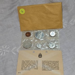 1965 Royal Canadian Silver Mint Proof Set, UNC
