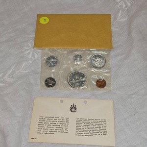 1965 Royal Canadian Silver Mint Proof Set, UNC