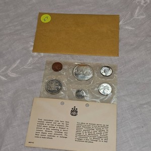 1965 Royal Canadian Silver Mint Proof Set, UNC