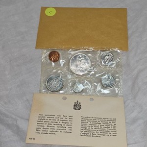 1965 Royal Canadian Silver Mint Proof Set, UNC