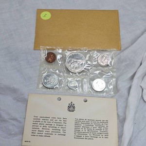 1965 Royal Canadian Silver Mint Proof Set, UNC
