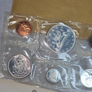 1965 Royal Canadian Silver Mint Proof Set, UNC